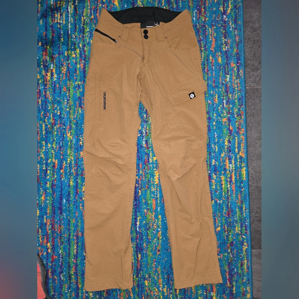 Truewerk T1 Womens Size 0 Reg Like New Camel‎ Color Work Pants